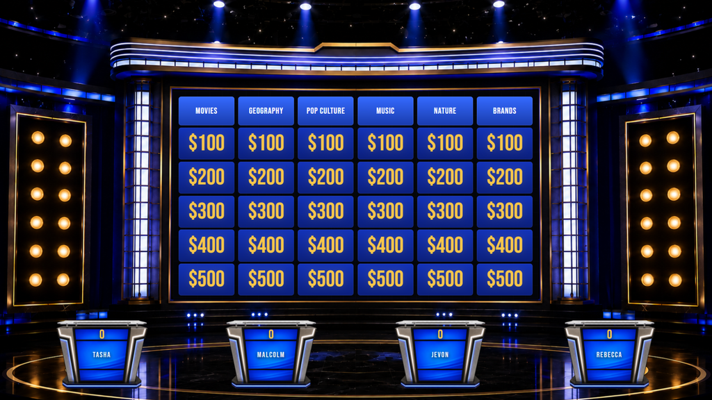 Clueparty - Quiz Game Show - Category Trivia - Windows Only