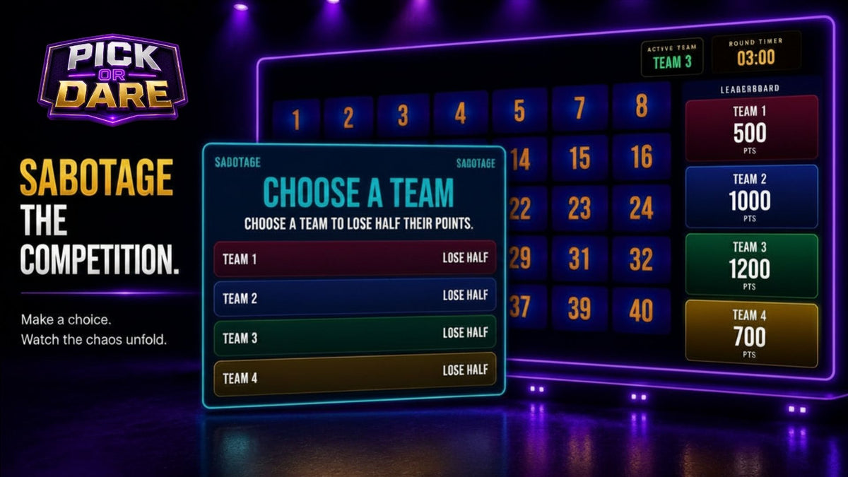 Pick or Dare – Truth or Dare Alternative Party Game