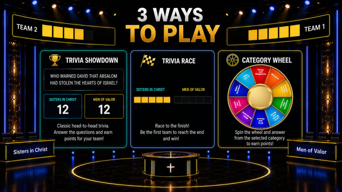 The Bible Games - Bible Trivia Game Show