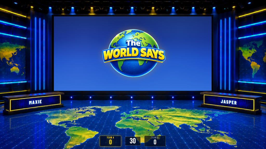 The World Says - Fill in the Blank Game Show - Windows Only