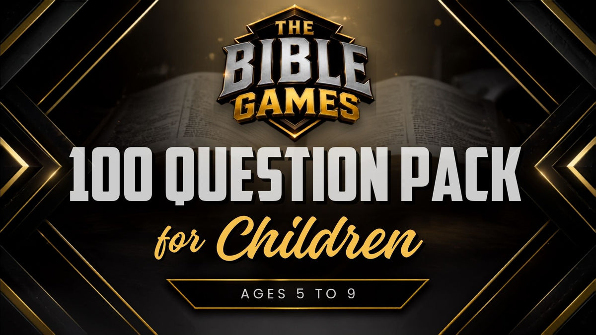 The Bible Games: Middle Schoolers Question Pack | Ages 10–13